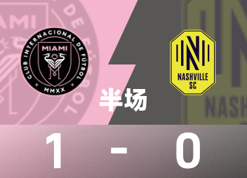 Entretiempo de EE. UU.: Su Ya ayuda a Messi a anotar con un cabezazo, Miami temporalmente 1-0 Nashville
