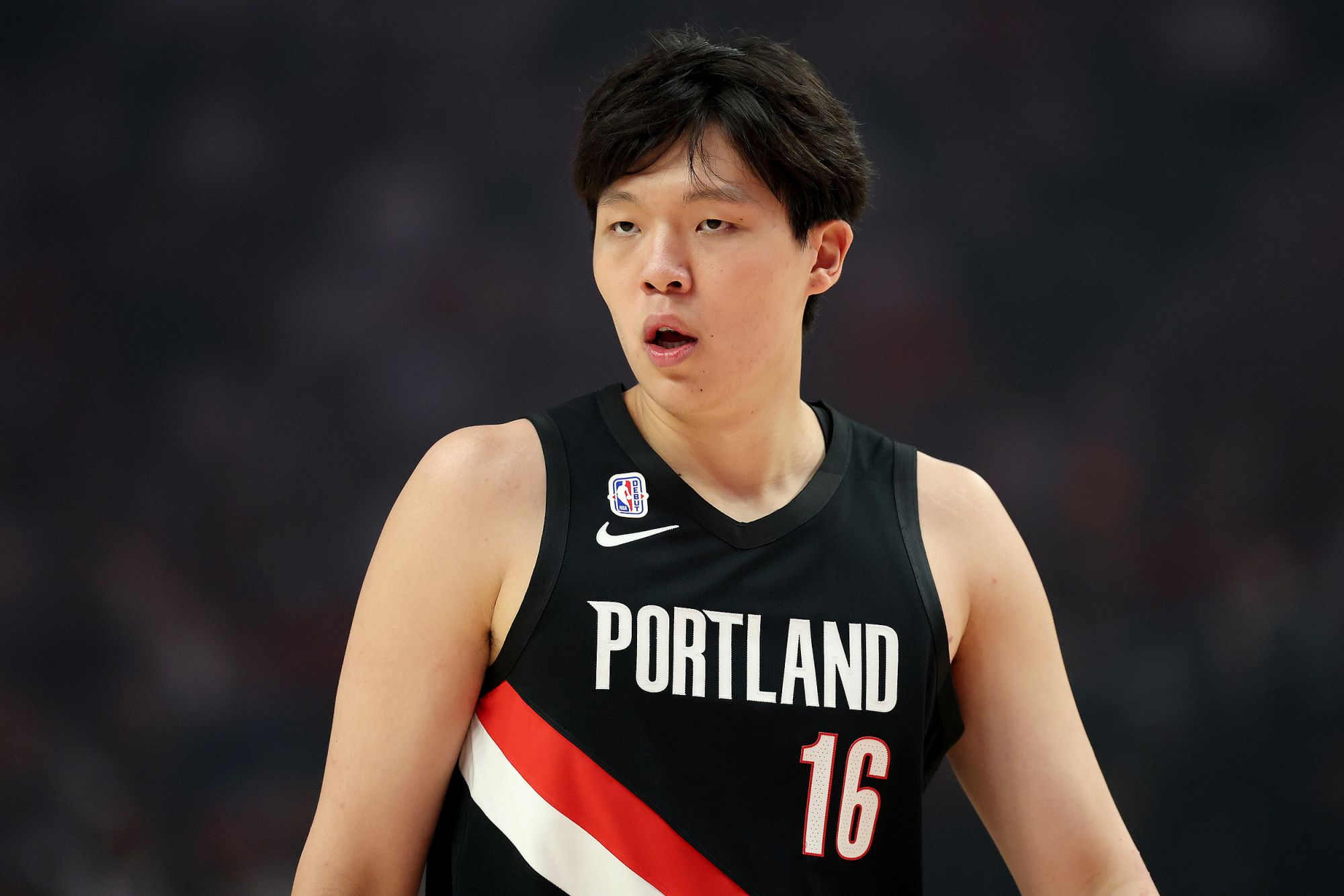 Yang Hansen aún no logró jugar hoy y estuvo DNP durante seis juegos consecutivos.